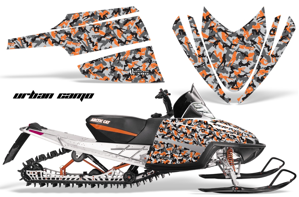 Arctic Cat M Series Graphics Kit URBANCAMO ORANGE